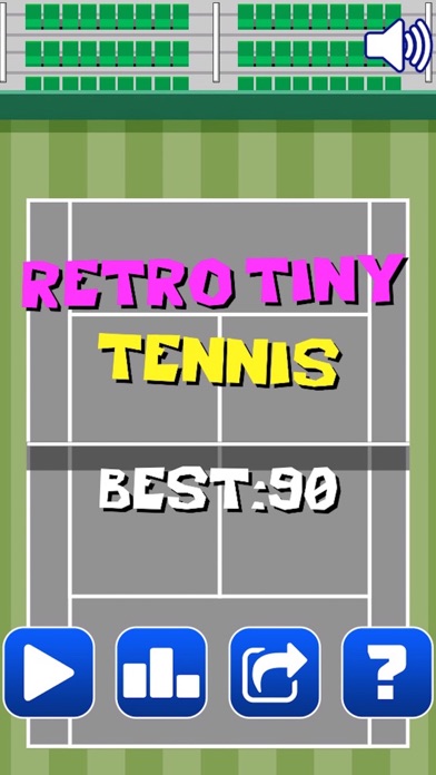 Retro Tiny Tennis Screenshot