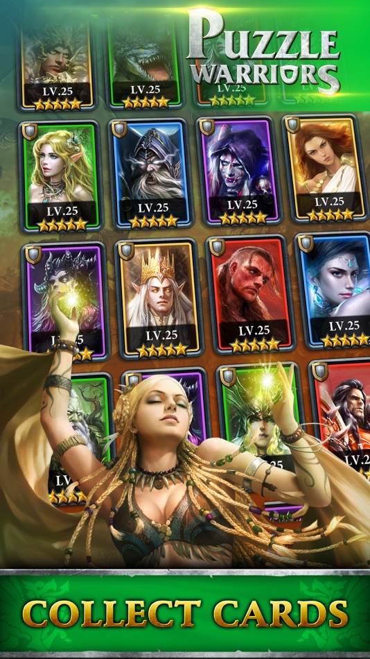 #4. Puzzle Warriors RPG (iOS) Ved: Agame Interactive Ltd