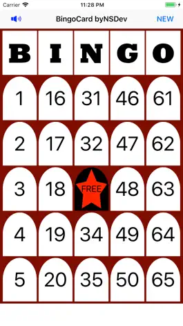 Game screenshot BingoCard byNSDev apk