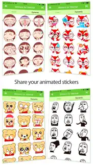 stickers for wechat iphone screenshot 2