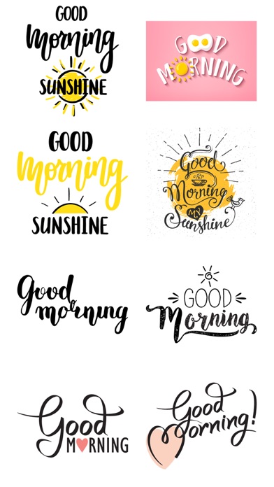 Screenshot #1 pour Good Morning Wish & Greets App