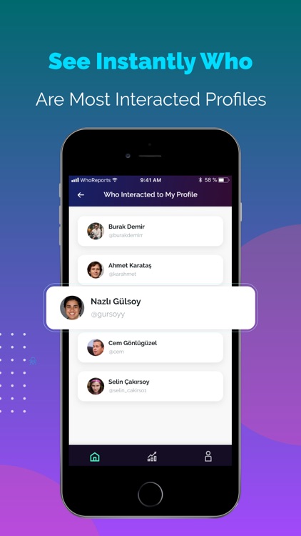 Who Reports: Followers Tracker screenshot-3