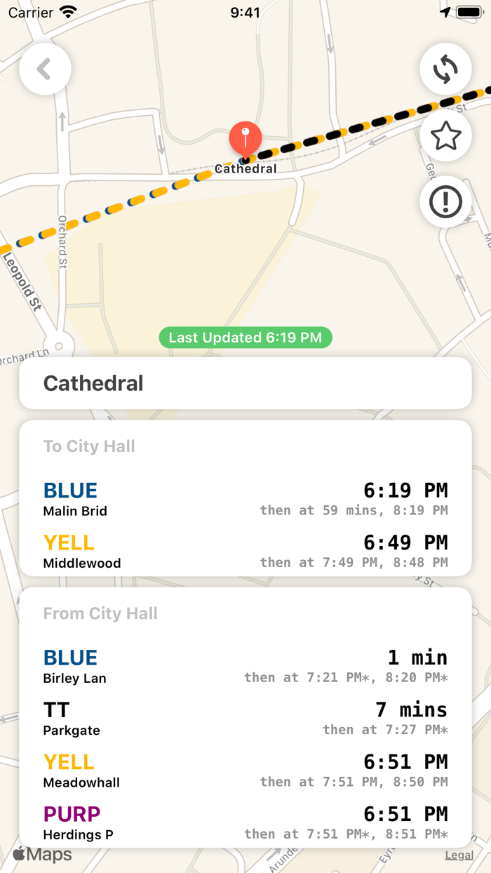 Sheffield Tram Times