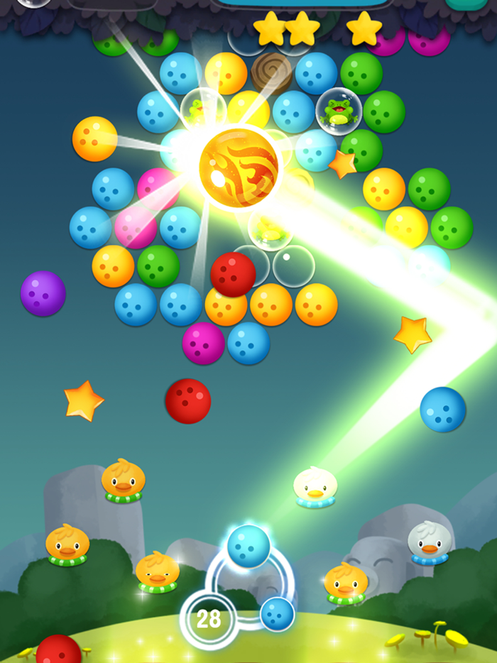 Shooter bubble pop puzzle