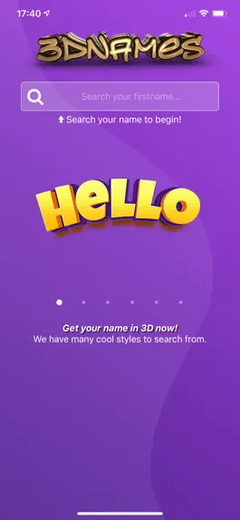 Game screenshot 3D Names mod apk