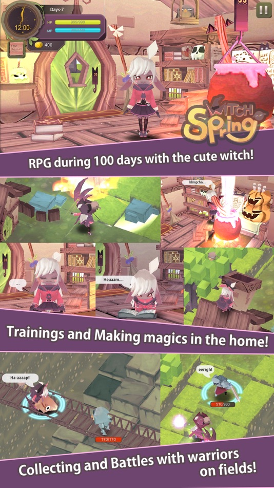 #2. WitchSpring (iOS) 由: SUYOUNG JANG
