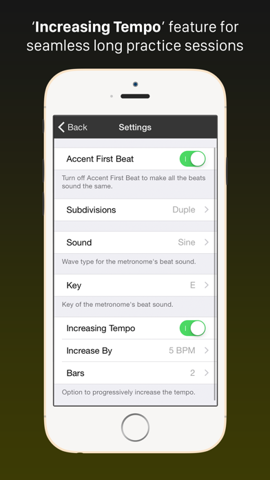 Metronome M1 Pro Screenshot