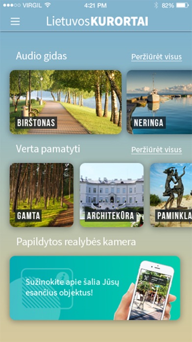 Lietuvos kurortai Screenshot