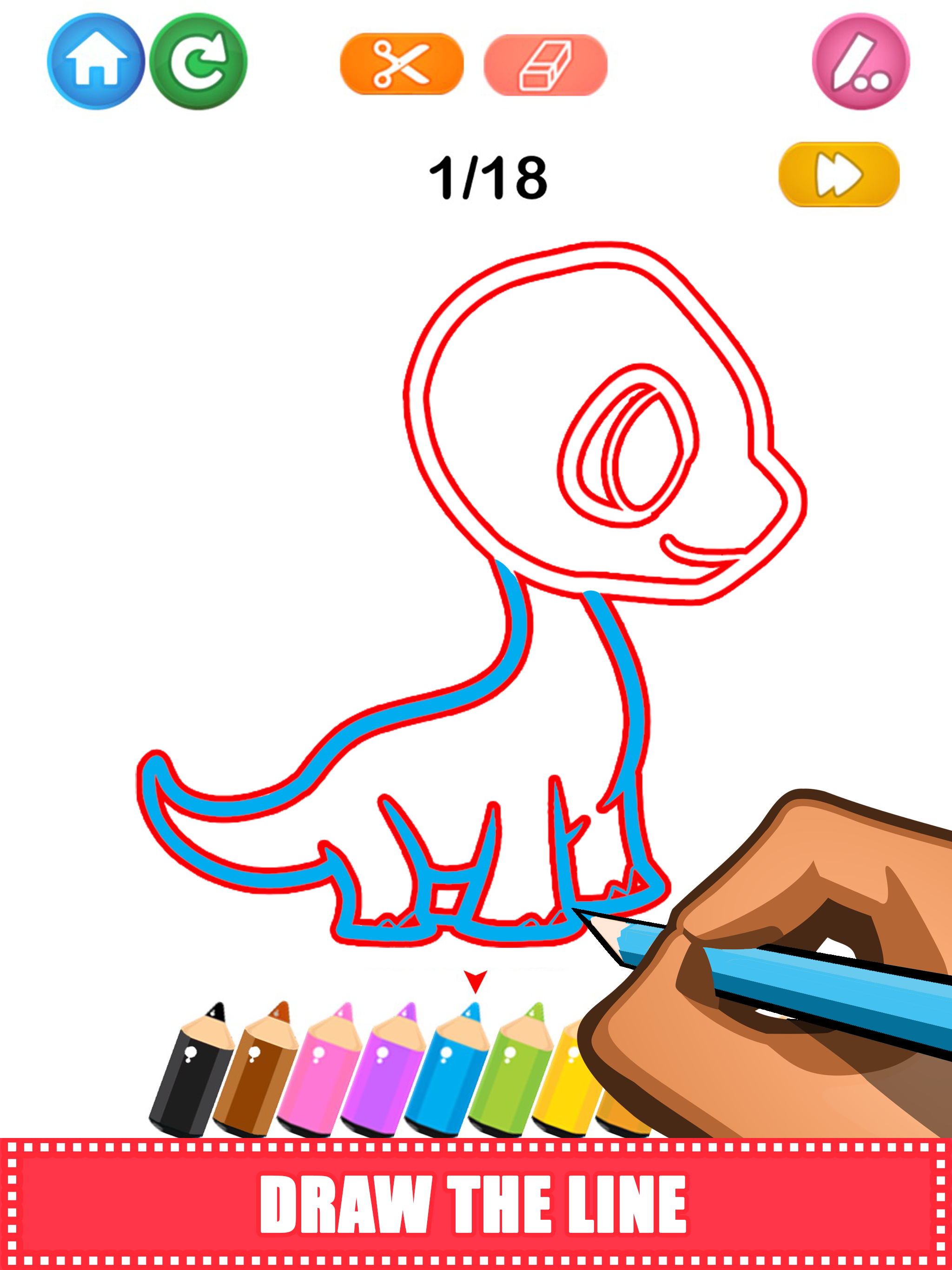 Learn How To Draw Animals Line