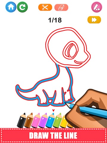 ラインの動物を描くのおすすめ画像2