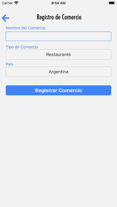 Fidelizacion de Clientes Screenshot