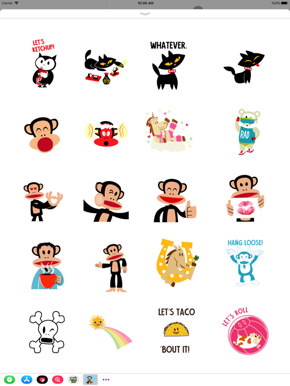Screenshot #6 pour Paul Frank Animated Stickers