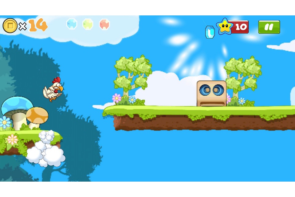 Mega Chick Run Adventure screenshot 2