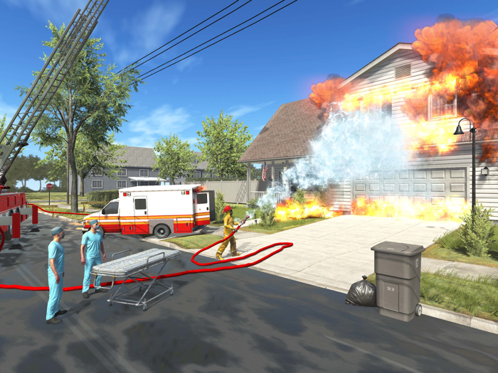 Emergency Rescue FireFighter