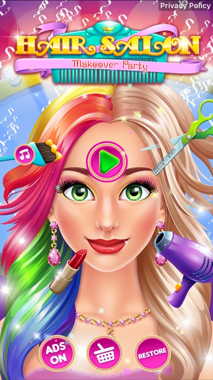 Hair Salon Makeover Games