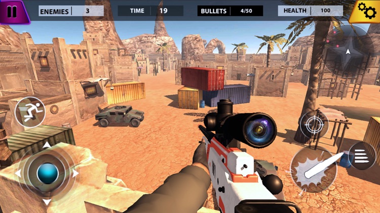 Sniper Gun Arena Shooting Game