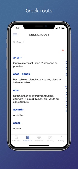 Greek & Latin Roots of French(圖4)-速報App