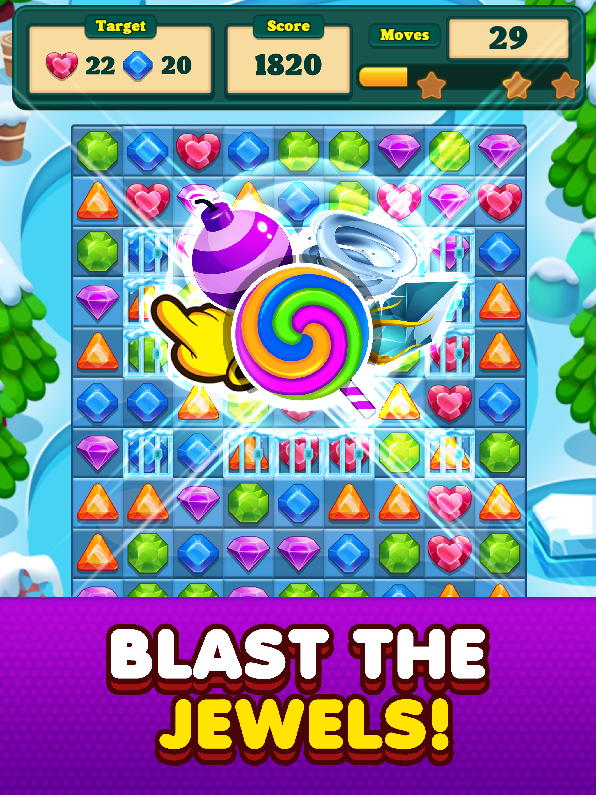 Jewel Match Journey Blitz Fun