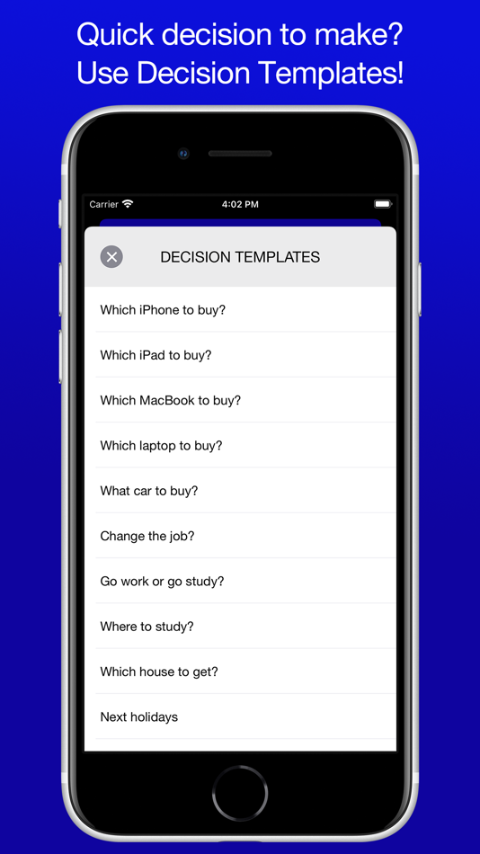 #7. Best Decision - decision maker (macOS) 由: Lukasz Kowalski