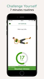 7-minute workout and calm mind iphone screenshot 2