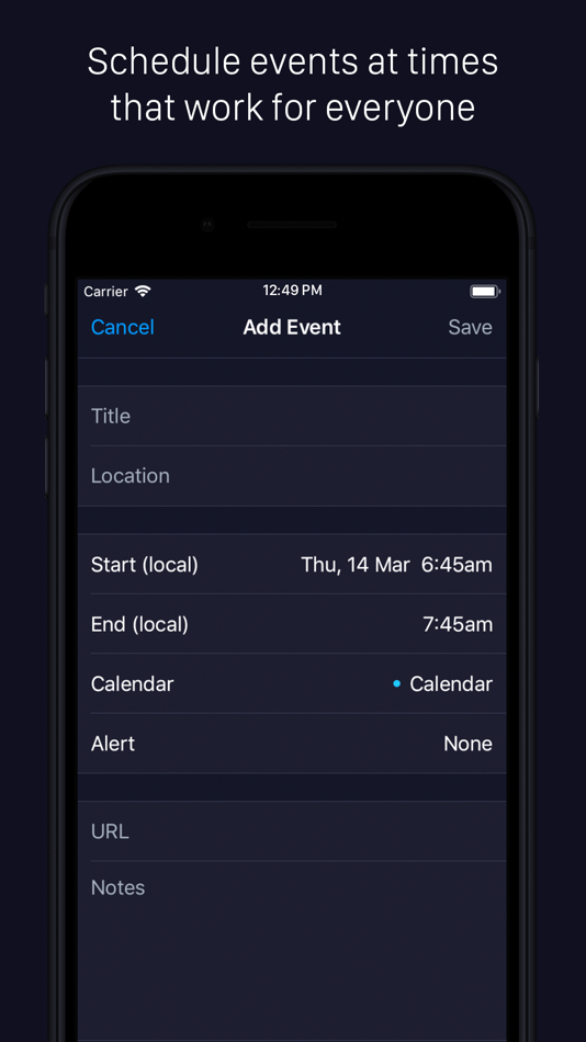 #3. Tmzn - Timezone Converter (iOS) بواسطة: Paul Noble