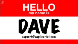 hello name tag iphone screenshot 1