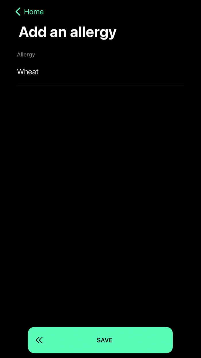 Allergyze - Allergy Scanner