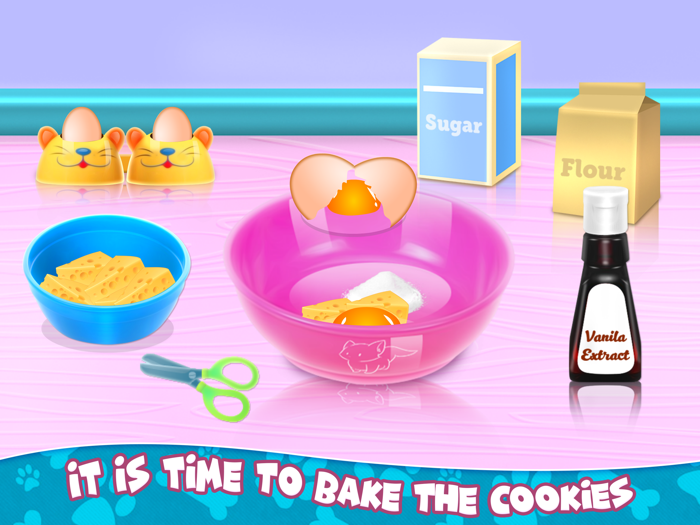 Sweet Rainbow Kitty Cookies