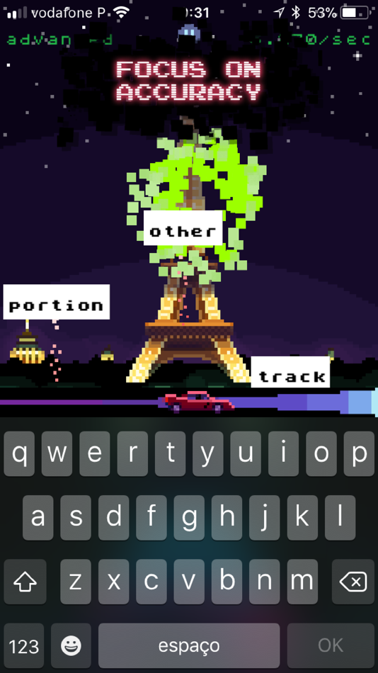 #3. Typing Rush Master (iOS) 由: Lisbon Labs