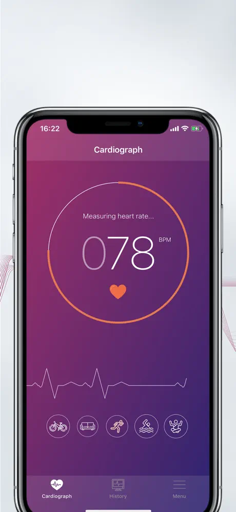 Cardiograph Heart Rate Tracker