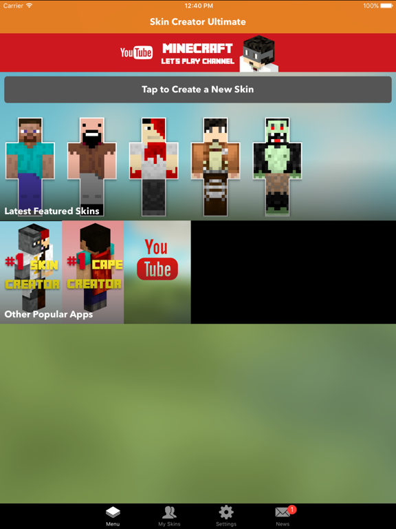 Screenshot #4 pour Skin Creator PE for Minecraft