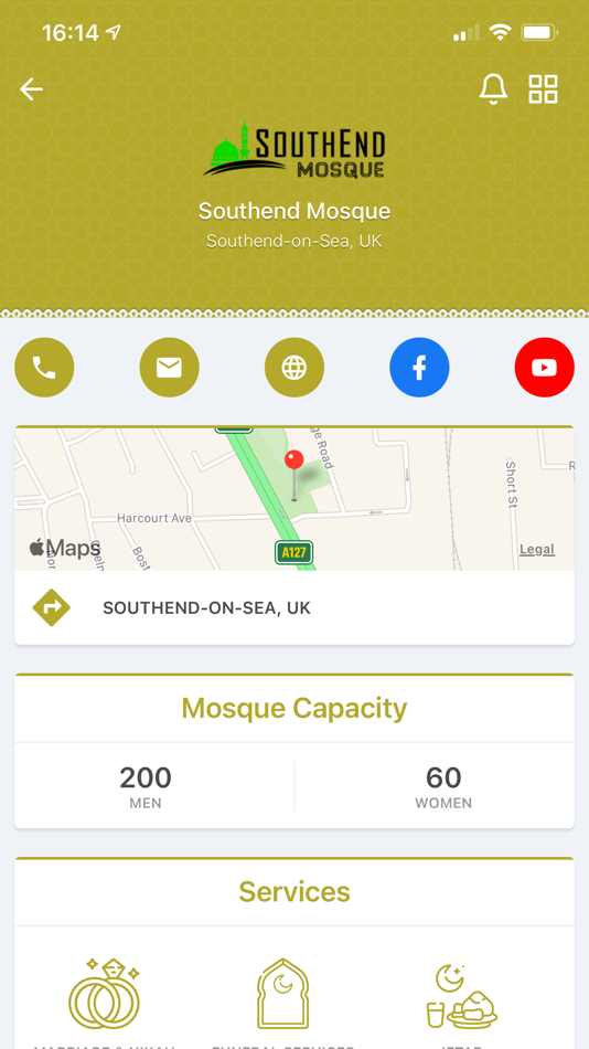#2. Southend Mosque UKIM (iOS) 由: THE UNITED KINGDOM ISLAMIC MISSION