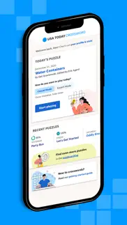 usa today games: crossword+ iphone screenshot 1