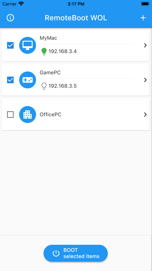 #1. RemoteBoot WOL (iOS) 由: Takashi Tsuchiya