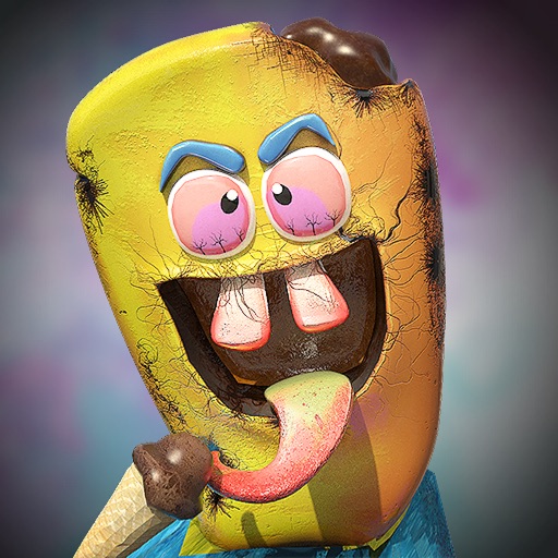 Crazy Ice Scream Clown Game 3D Icon