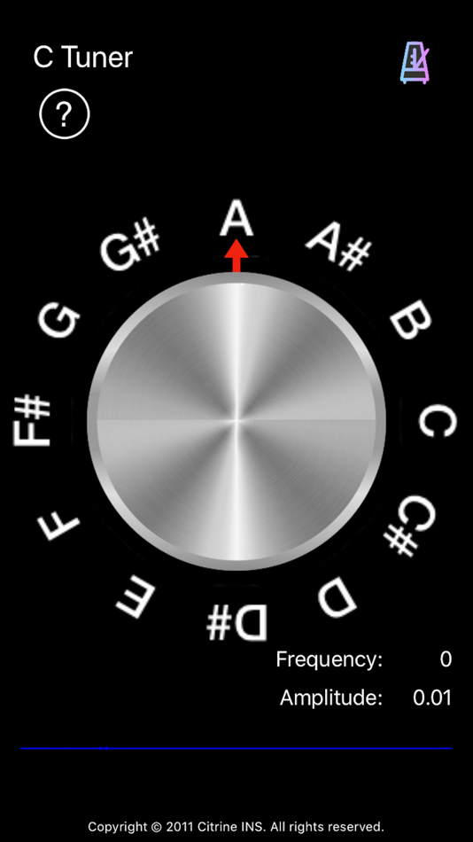 #2. C Tuner (iOS) 由: Jongyun Park