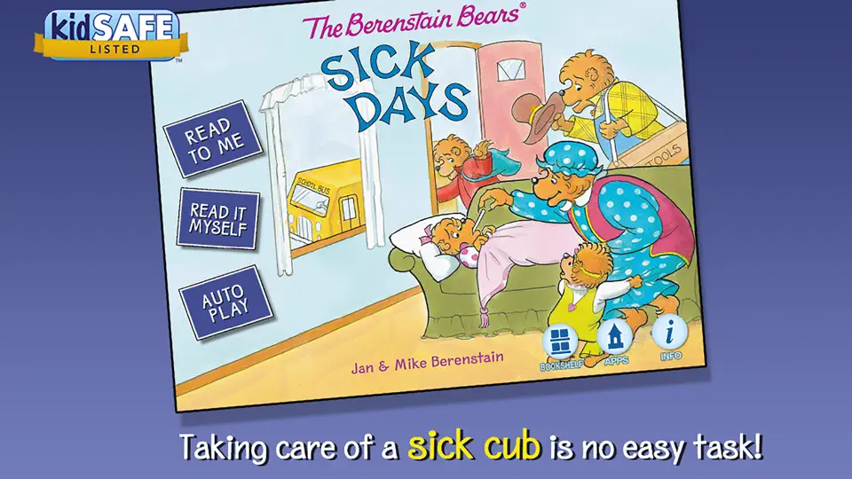 The Berenstain Bears Sick Days iPhone Screenshot 1