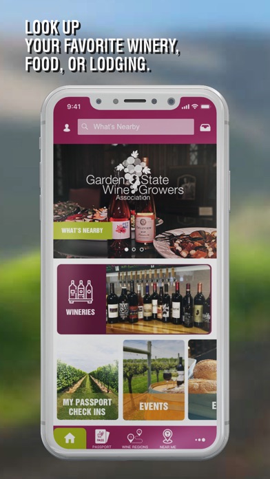 Garden State Wine Growers Assn Screenshot
