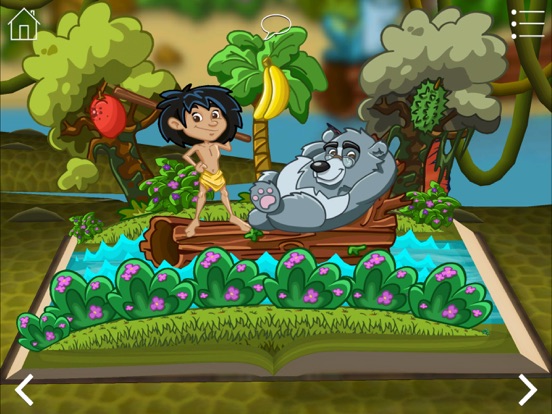 Screenshot #4 pour StoryToys Livre de la Jungle