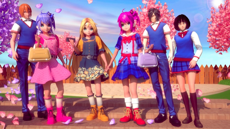 My Anime Girl Love Life Story screenshot-5