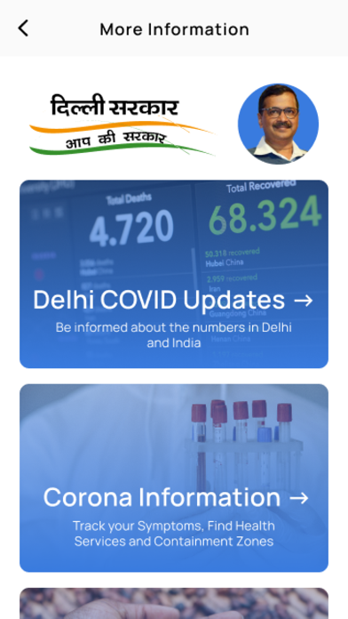 Delhi Corona Screenshot