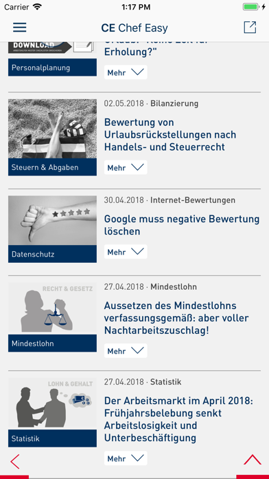 CE Chef easy: Für Arbeitgeber screenshot 4