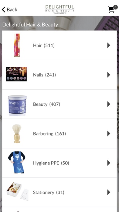Screenshot #2 pour Delightful Hair & Beauty