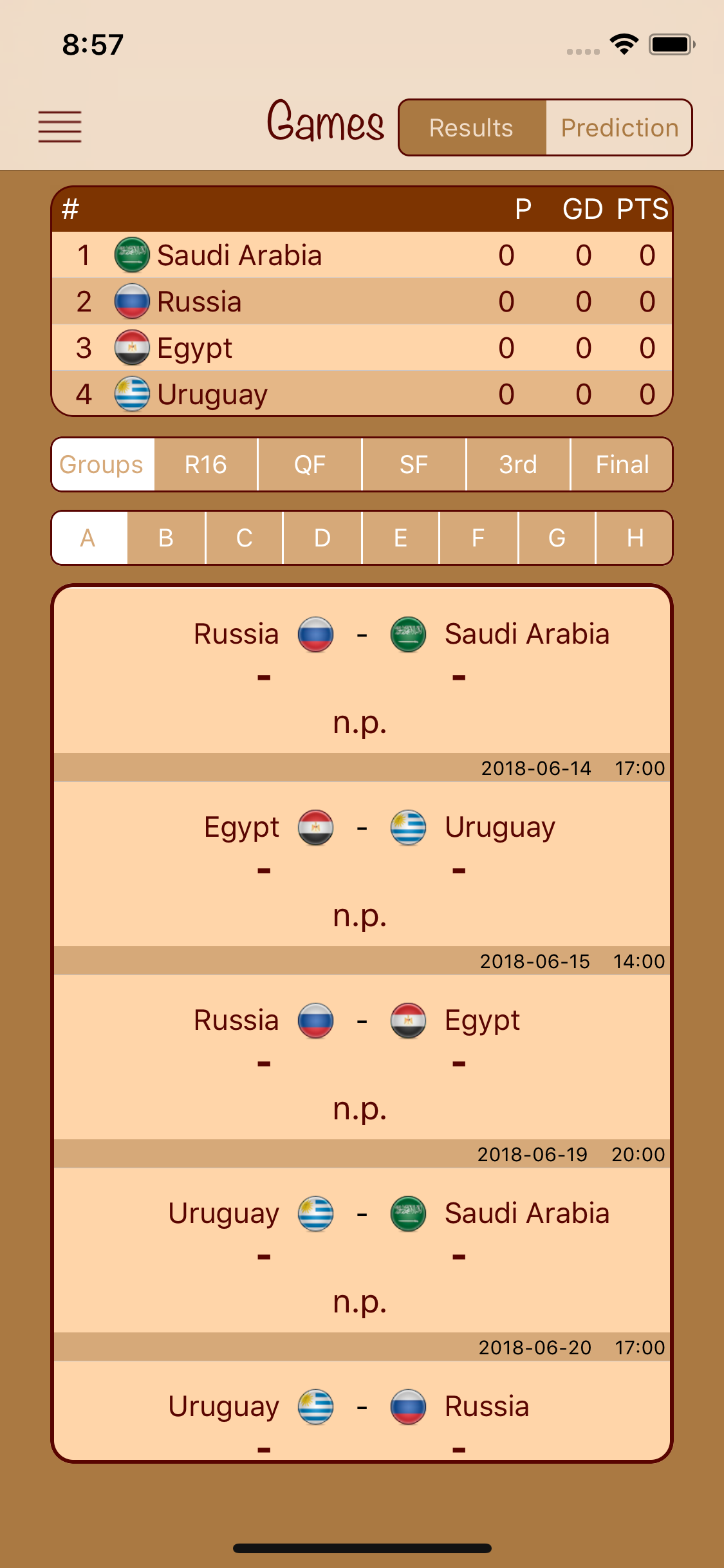 Soccer 1 X 2 score prediction