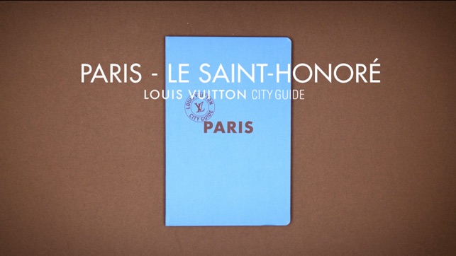 Louis Vuitton City Guide 2016 App Launch