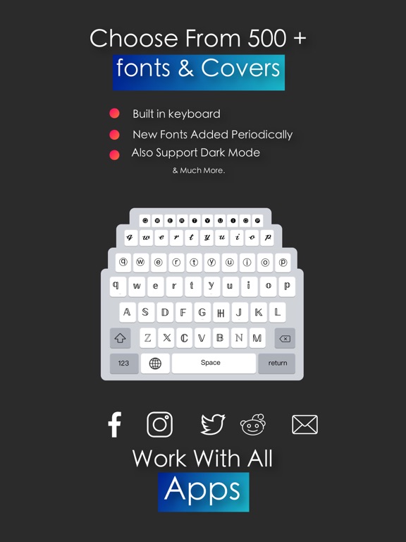 Screenshot #4 pour Fonts - install font keyboards
