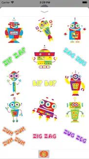 How to cancel & delete funny robot stickers 1