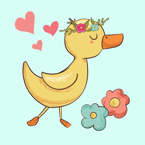 Lovely Duckling - Stickers icon