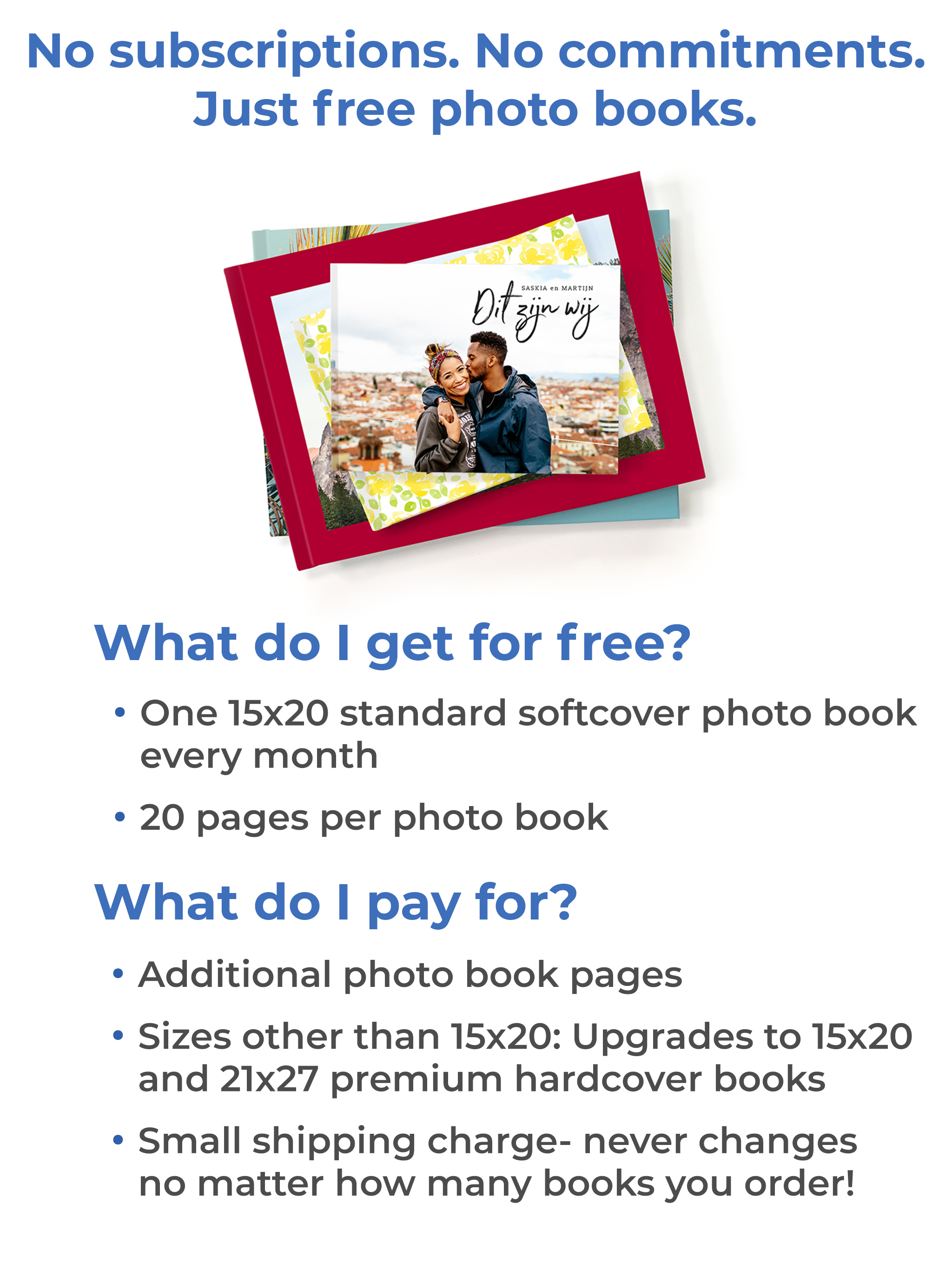 FreePrints Photobooks NL/BE/SE