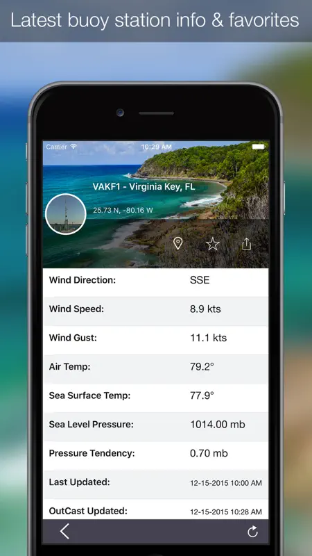 OutCast - Marine Weather screenshot 3 of 5